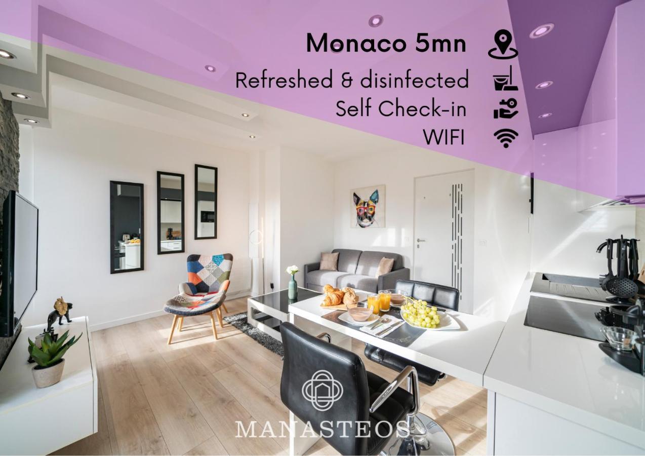 Frontiere Monaco, Appartement Renove Entierement - Ag Beausoleil Buitenkant foto
